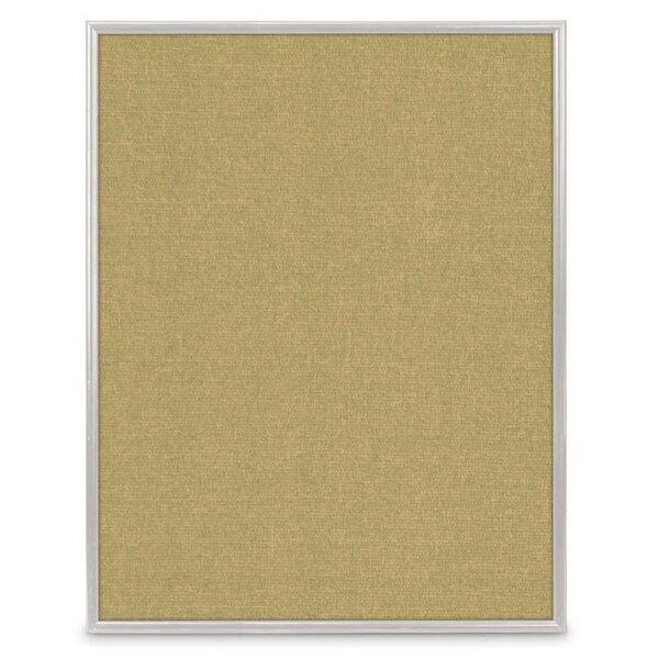 Corkboard, Fabric, Blk/Gry, 2 Door, 72 x 36"